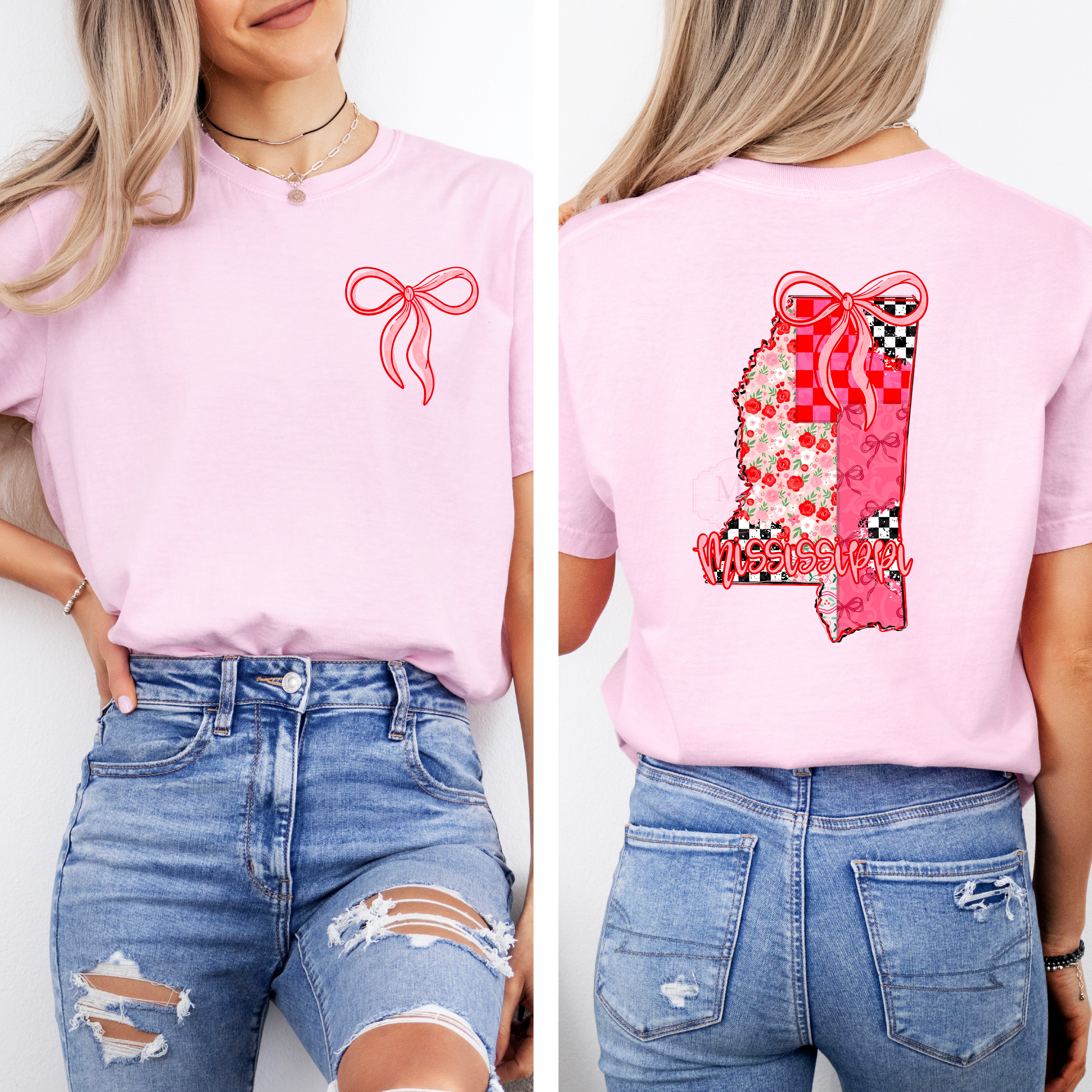 Pink Bow Mississippi