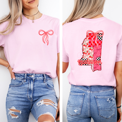 Load image 1 in gallery view. Pink Bow Mississippi