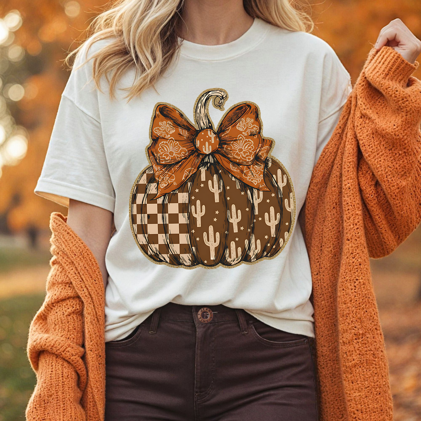 Boho Western Pumpkin