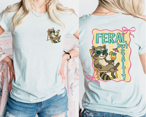 Load image 1 in gallery view. Feral But Salty