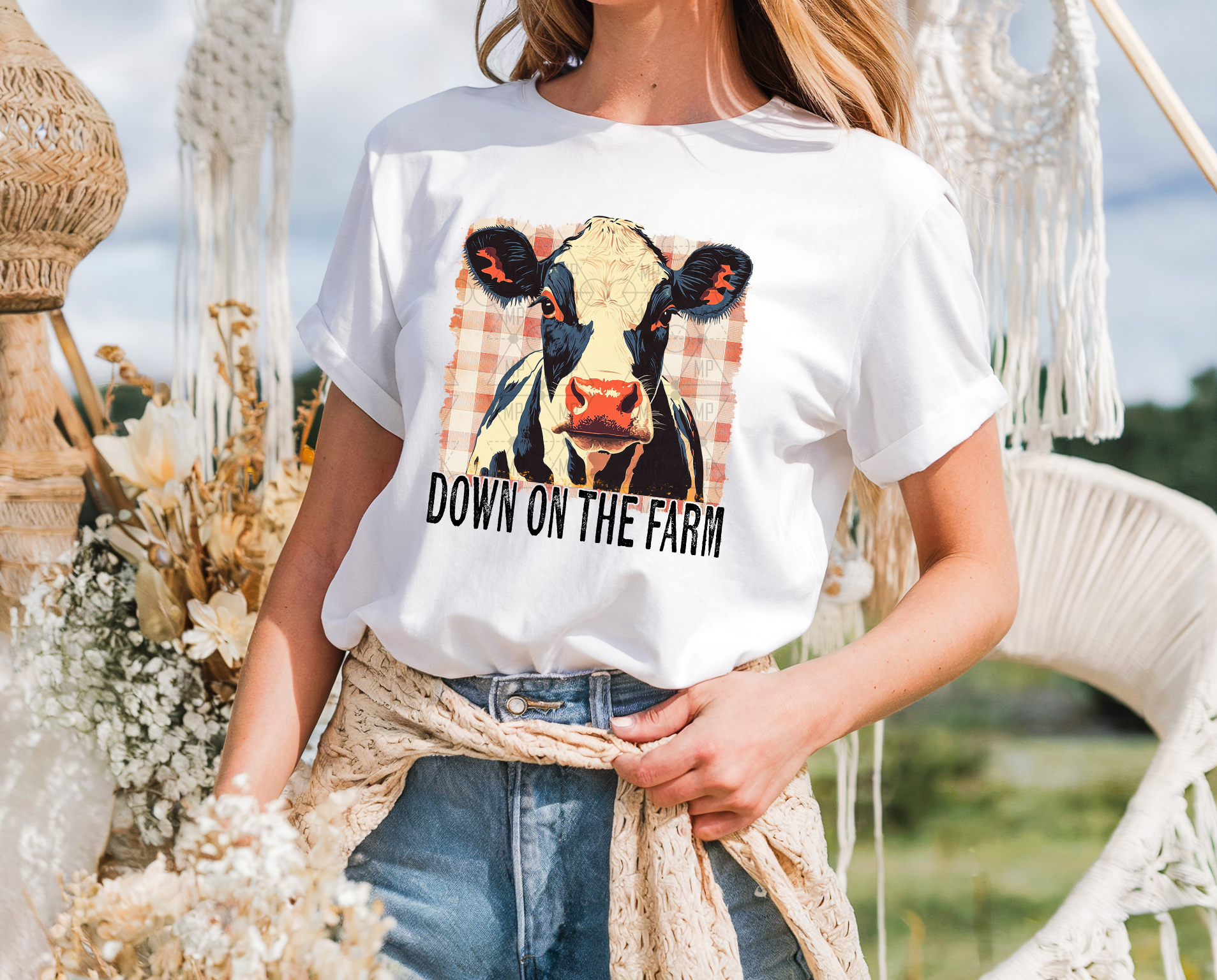 Down On The Farm Cow