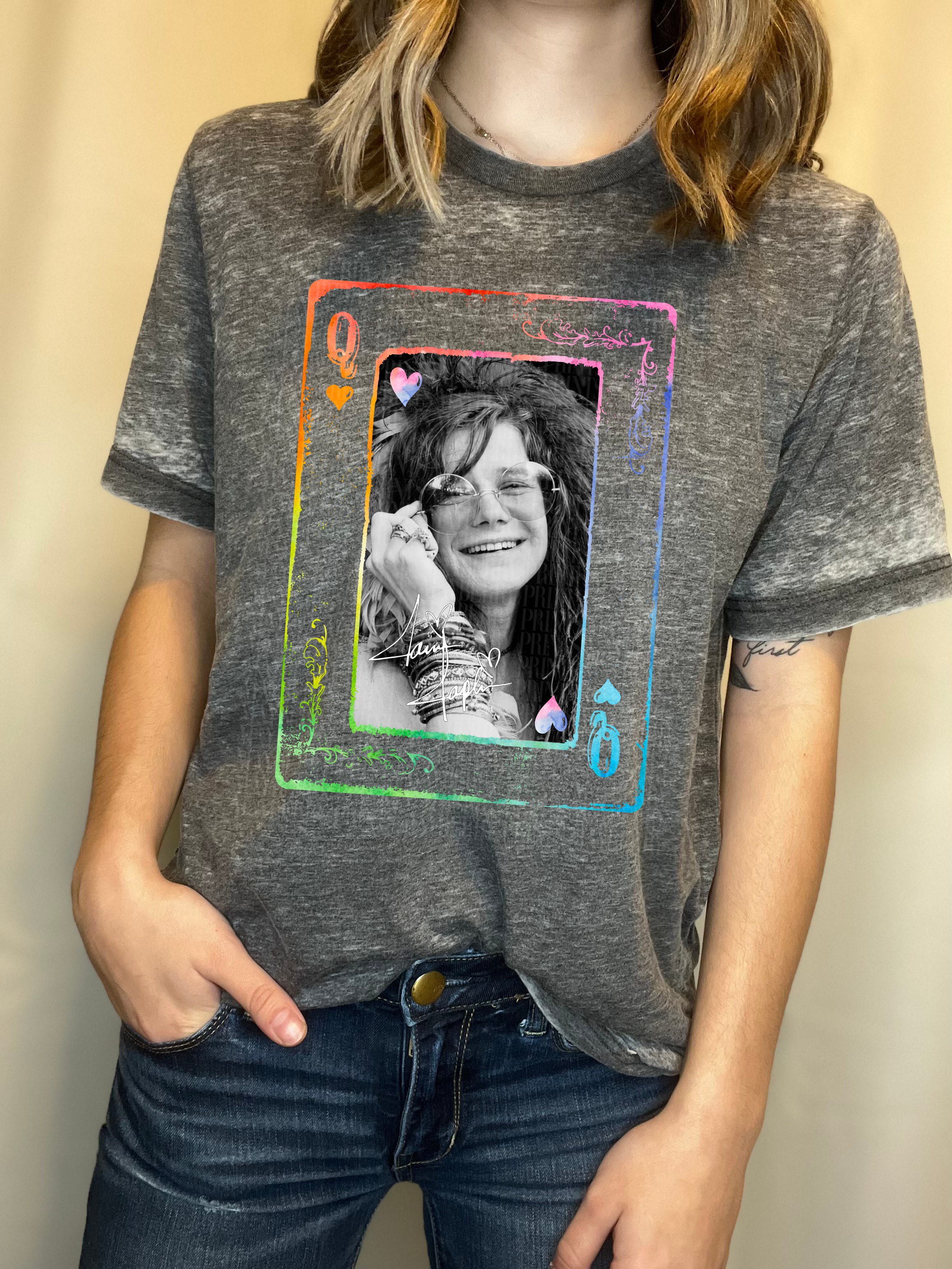 Queen Janis Colorful