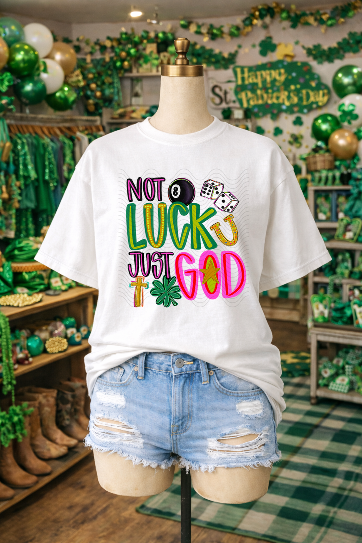 Not Lucky Just God