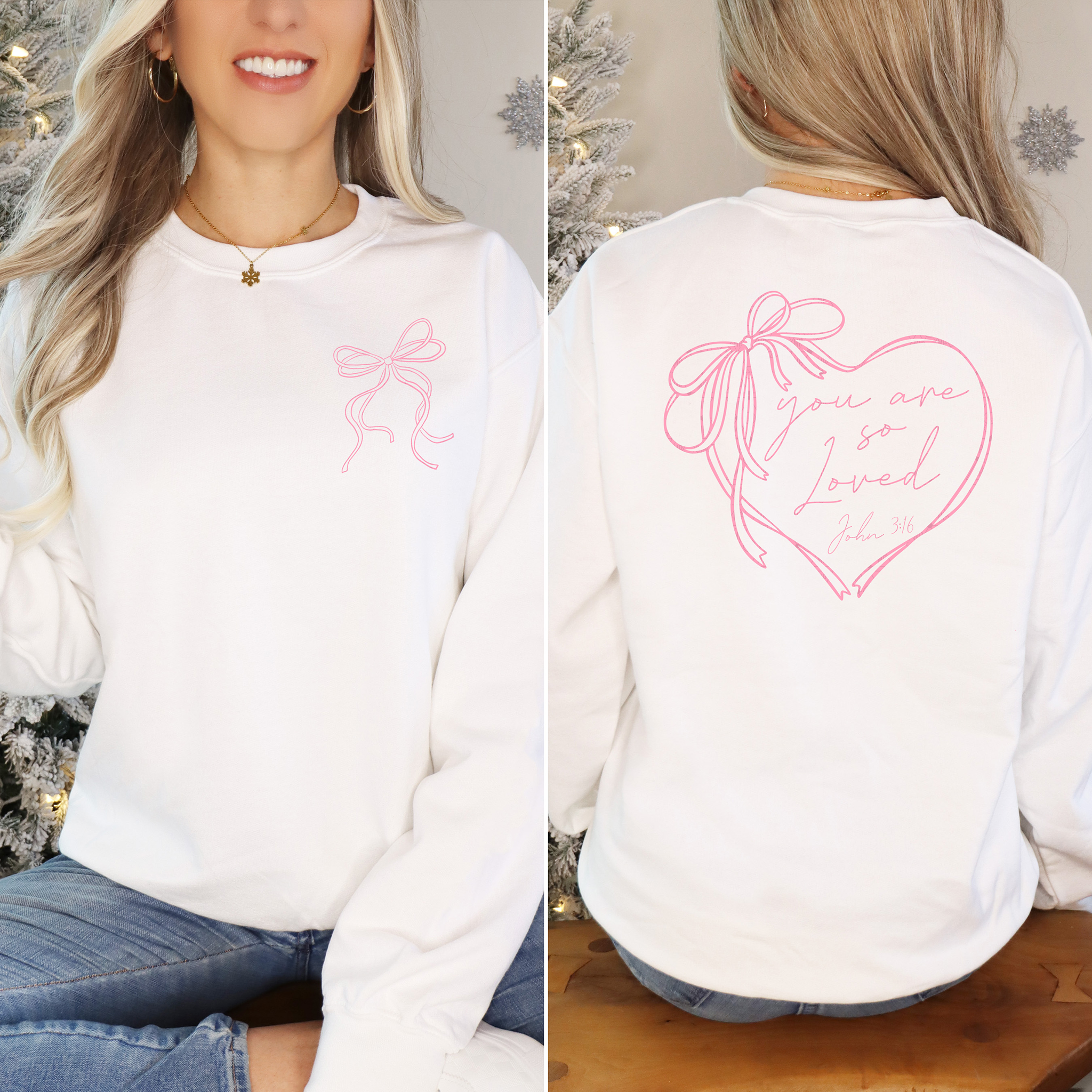 You Are So Loved Ribbon Heart