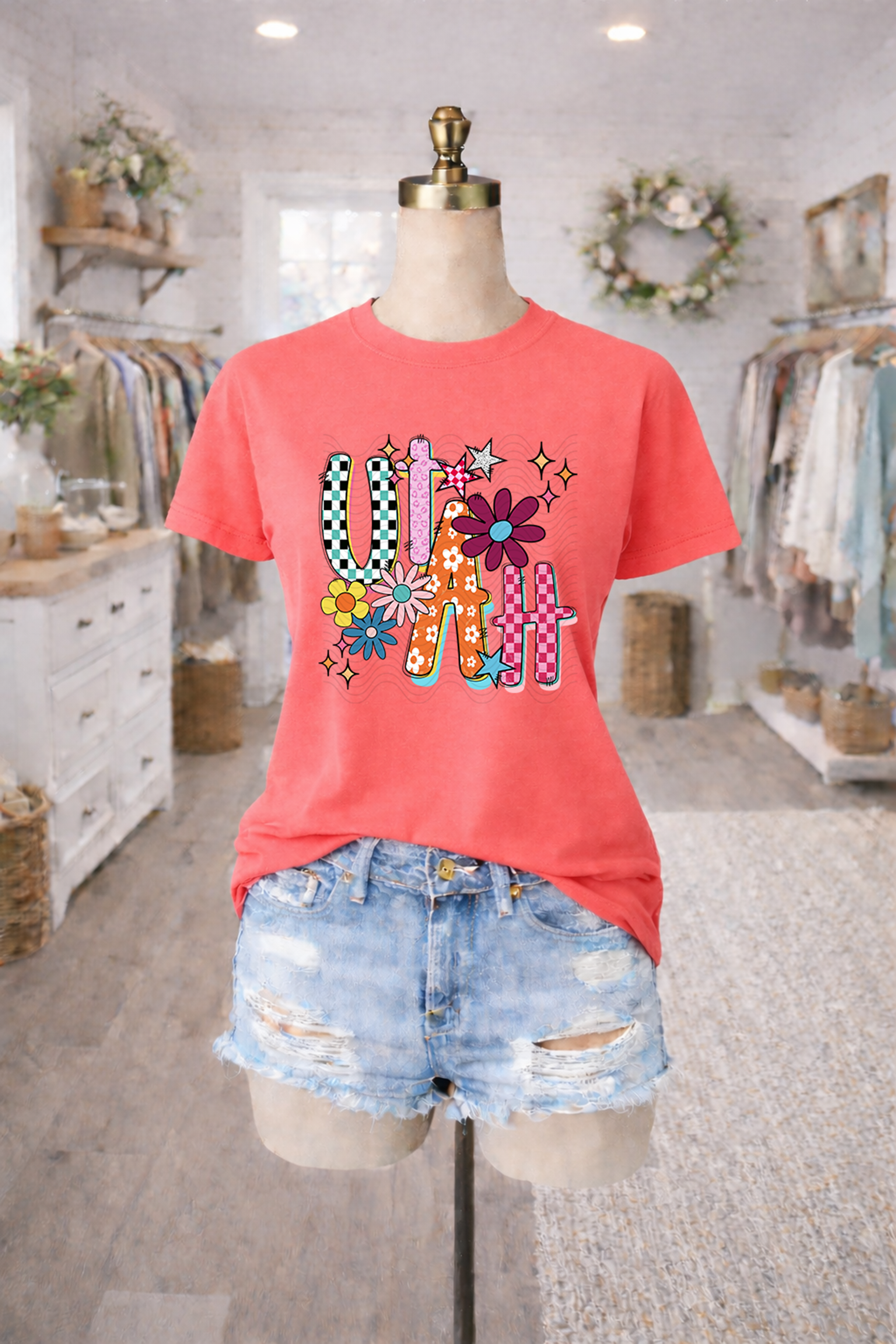Funky Floral Utah