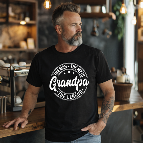 Load image 1 in gallery view. Grandpa The Man The Myth The Legend