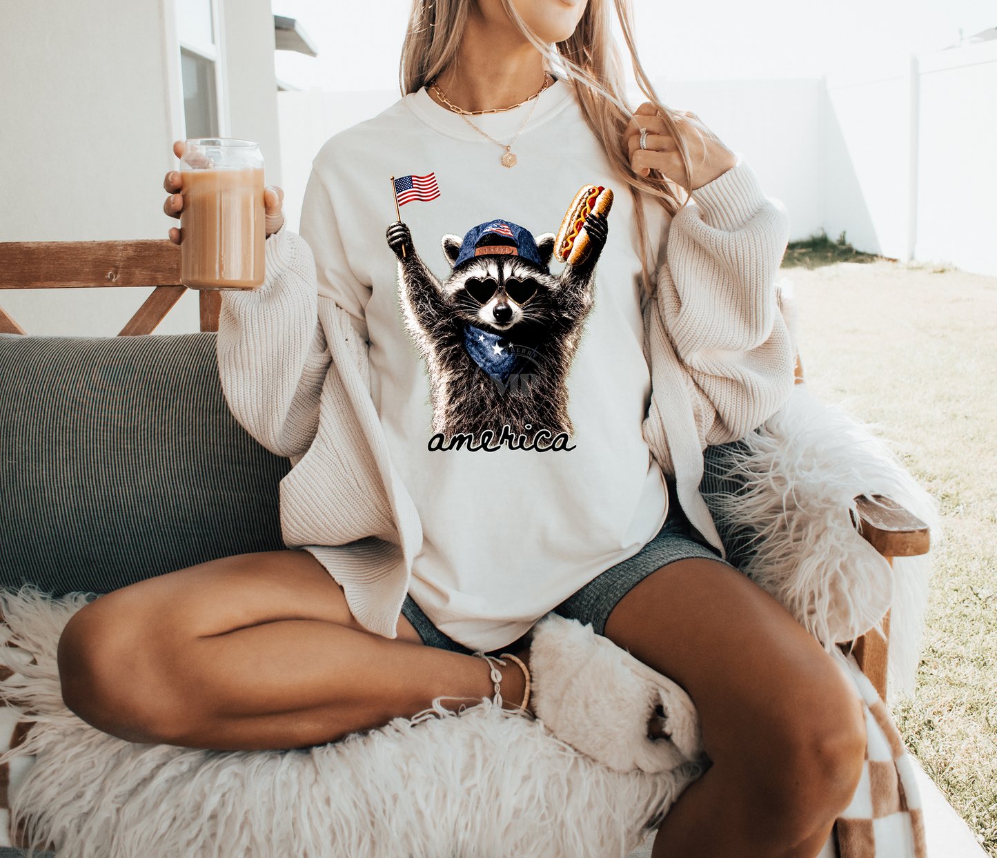 America Party Raccoon