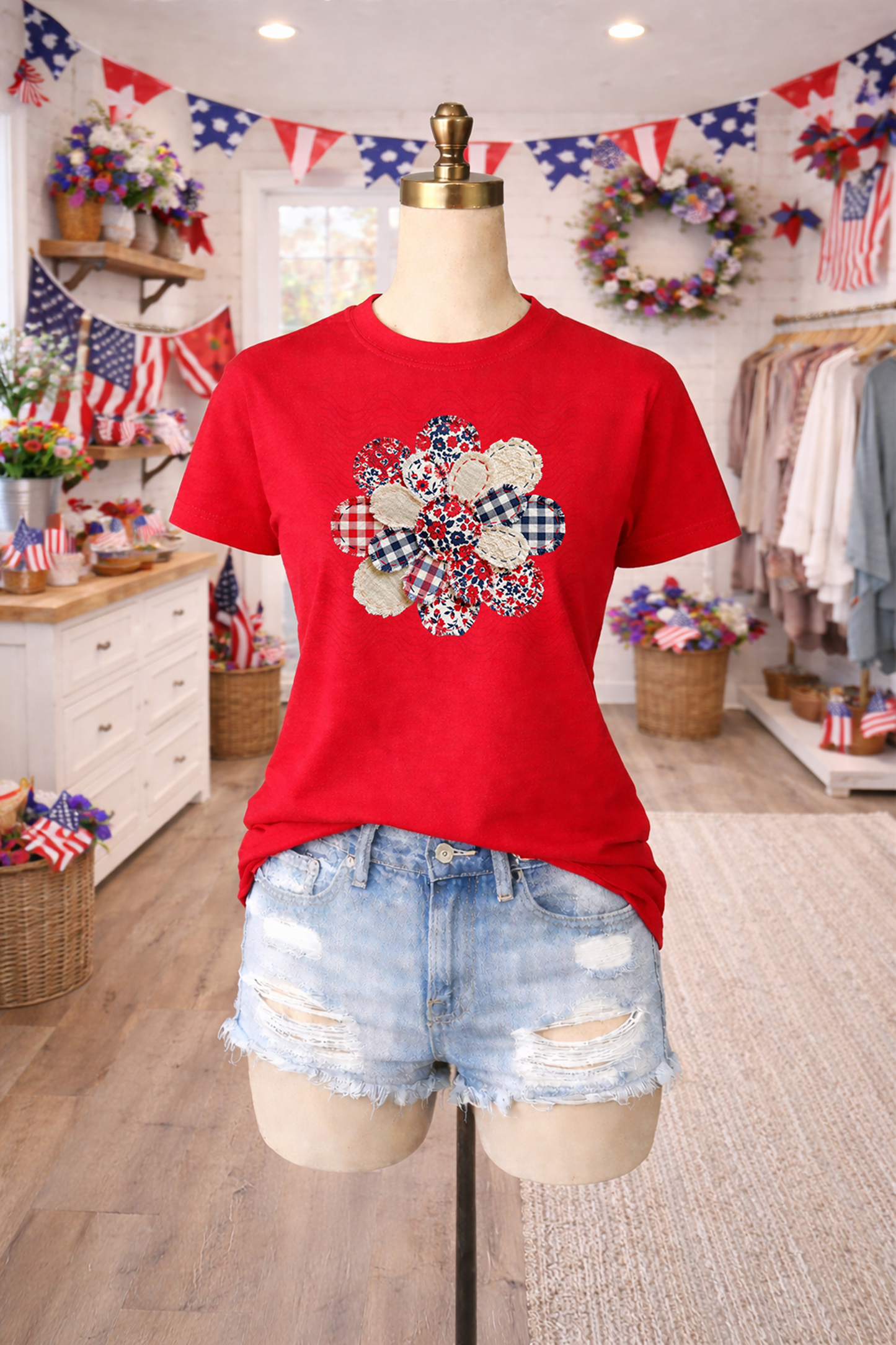 American Patchwork Daisy