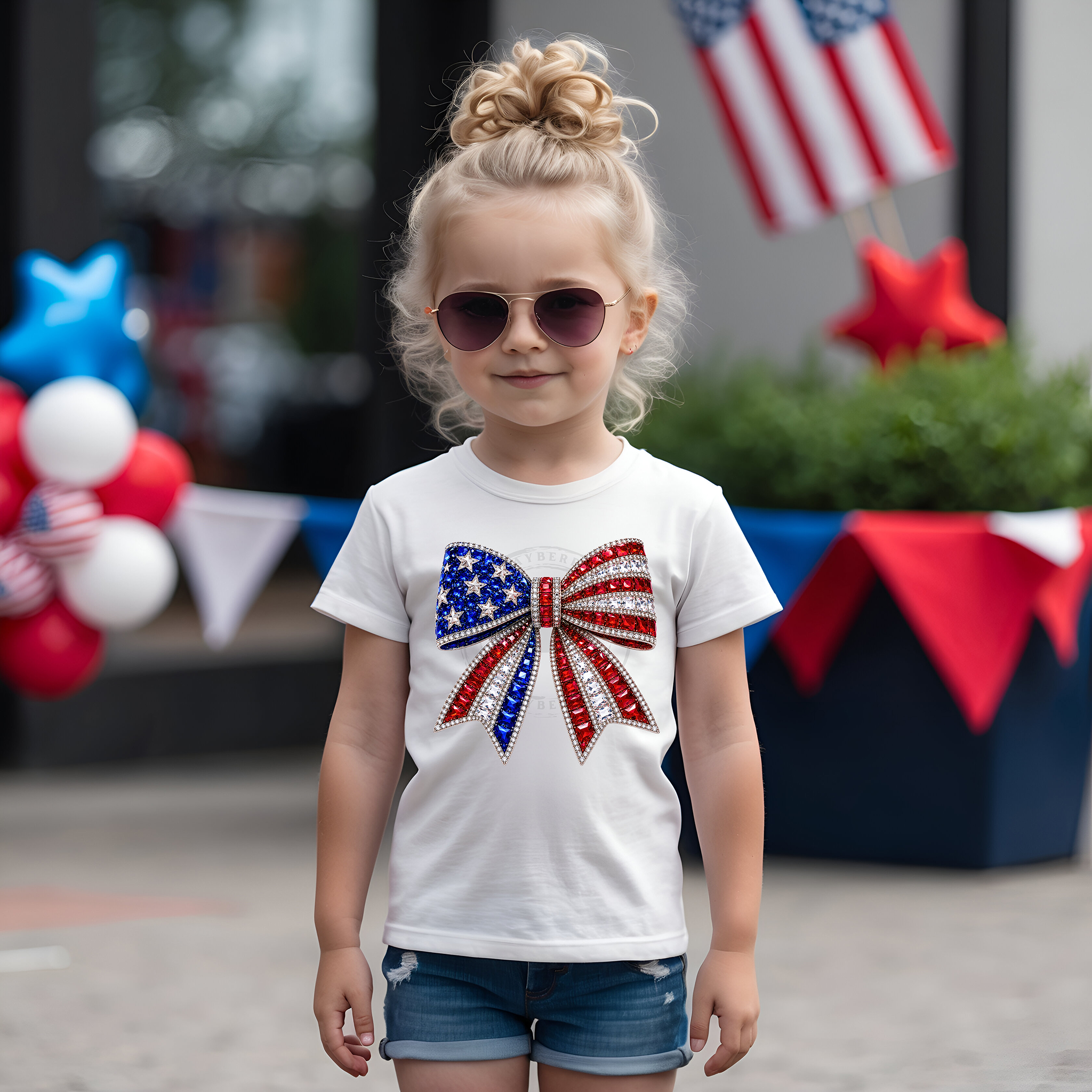 Jeweled American Bow