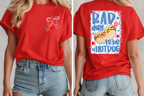 Load image 1 in gallery view. Bad Day To Be A Hot Dog