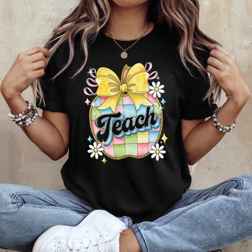 Load image 1 in gallery view. Cute Apple Teach
