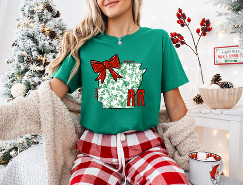 Load image 1 in gallery view. Chinoiserie Arkansas Christmas