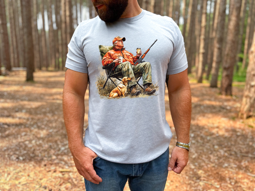Load image 1 in gallery view. Ducking Hunting Trump