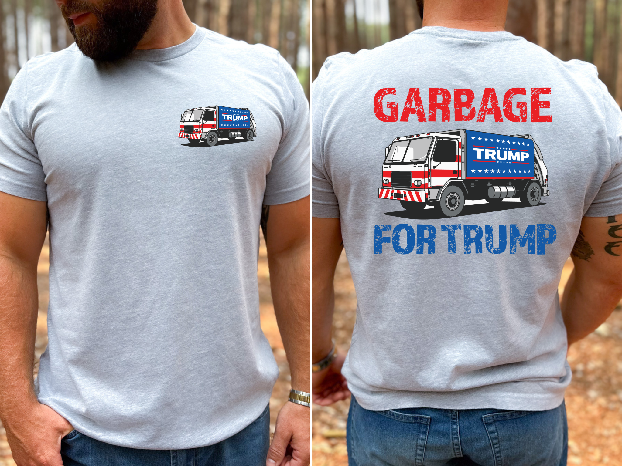 Garbage Truck For Trump
