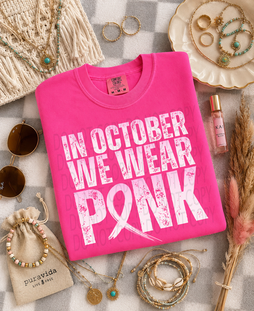Load image 1 in gallery view. In October We Wear Pink