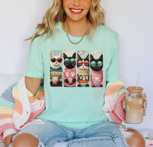 Load image 1 in gallery view. Retro Cat Swatches