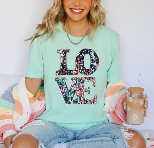 Load image 1 in gallery view. Sparkle LOVE