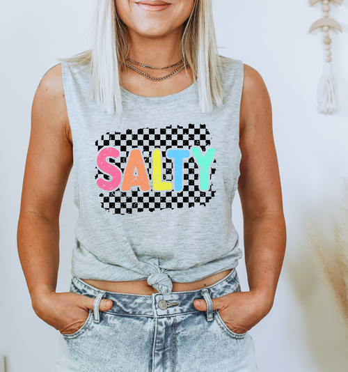 Load image 1 in gallery view. Salty Checkered