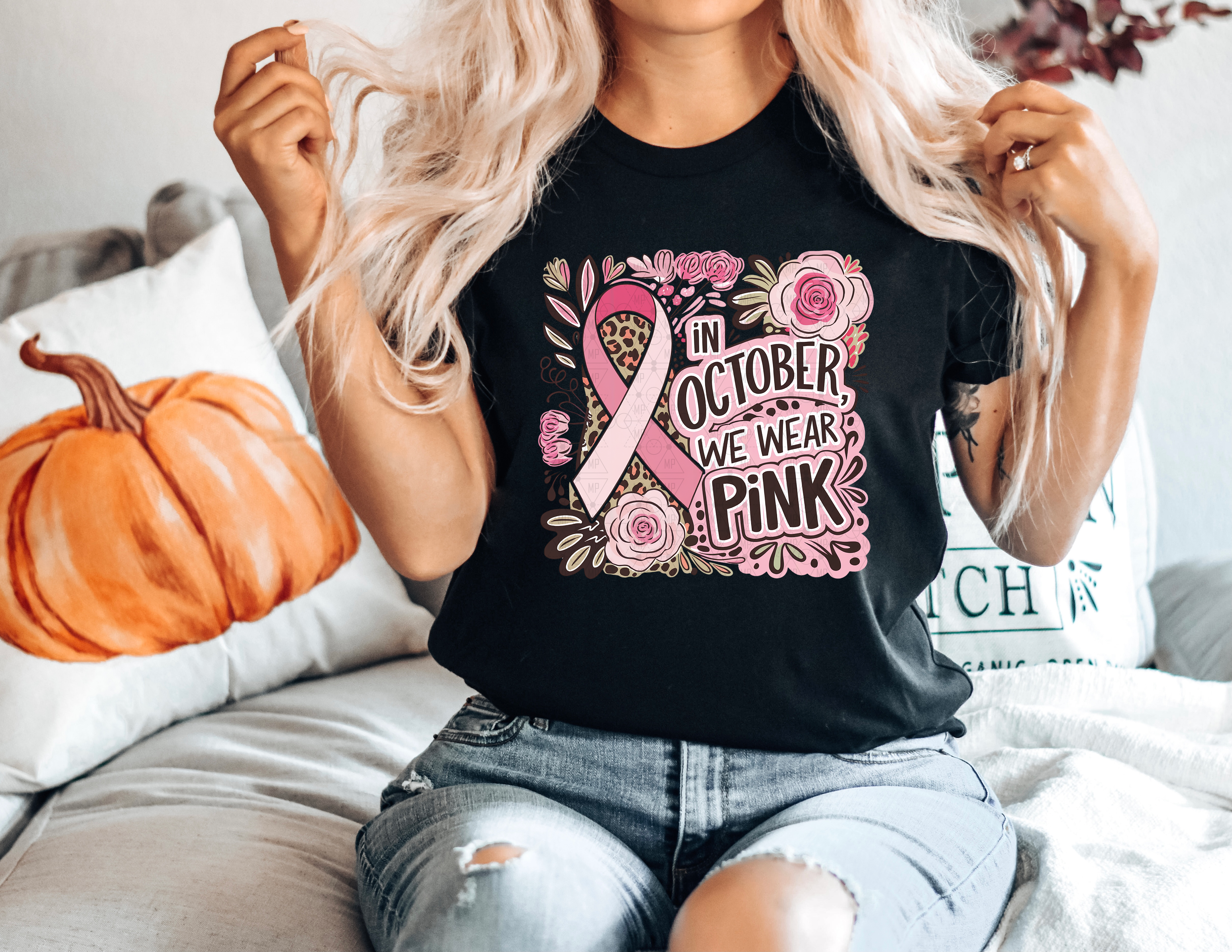 Boho In October We Wear Pink