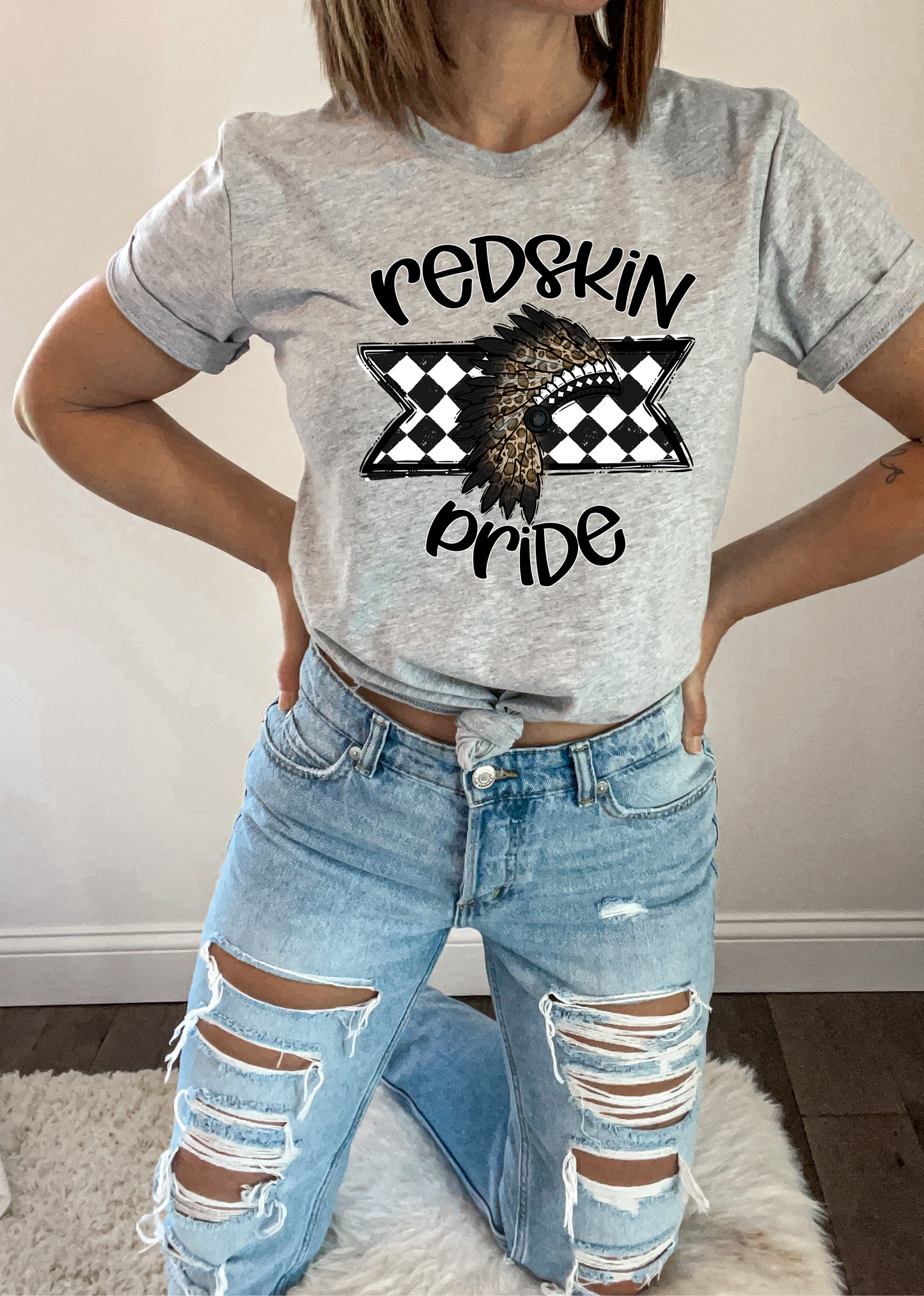 Redskin Leopard Checkered