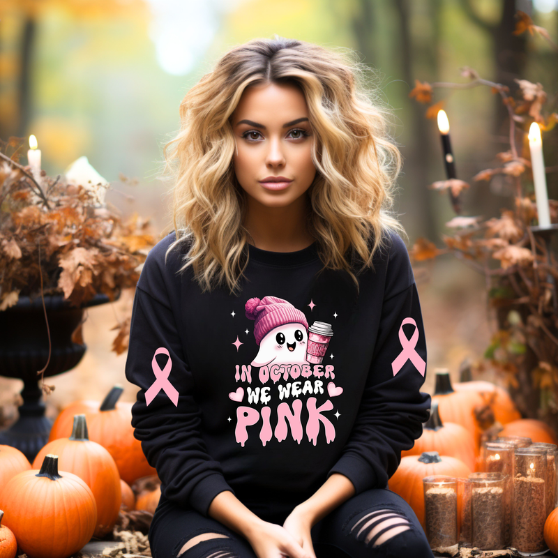 In October We Wear Pink - With Ribbons