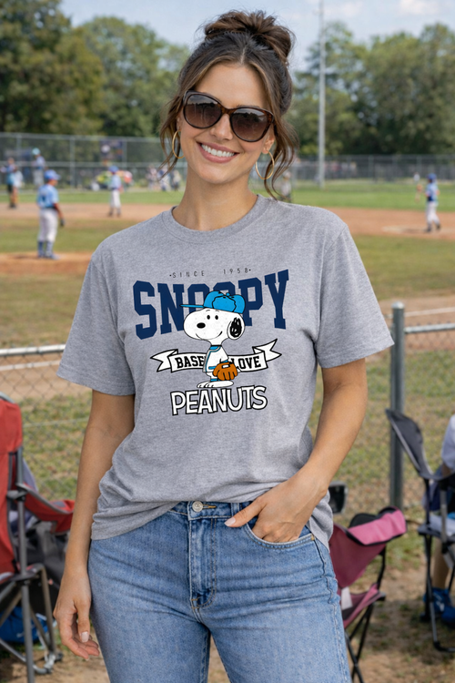 Load image 1 in gallery view. Snoopy Baseball