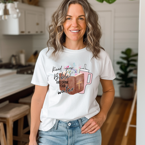 Load image 1 in gallery view. Read Your Bible Drink Your Water