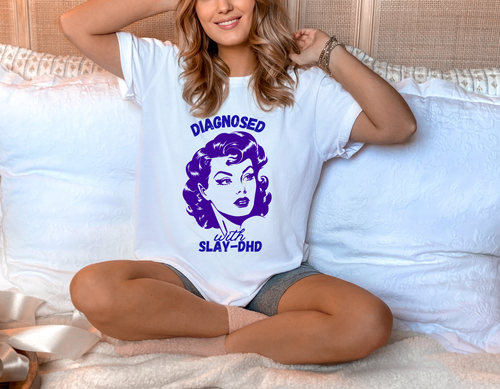 Load image 1 in gallery view. Diagnosed With Slay-DHD