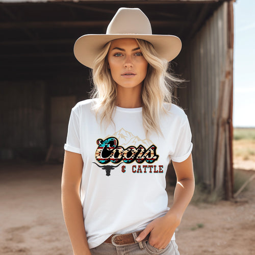 Load image 1 in gallery view. Coors Cattle Aztec