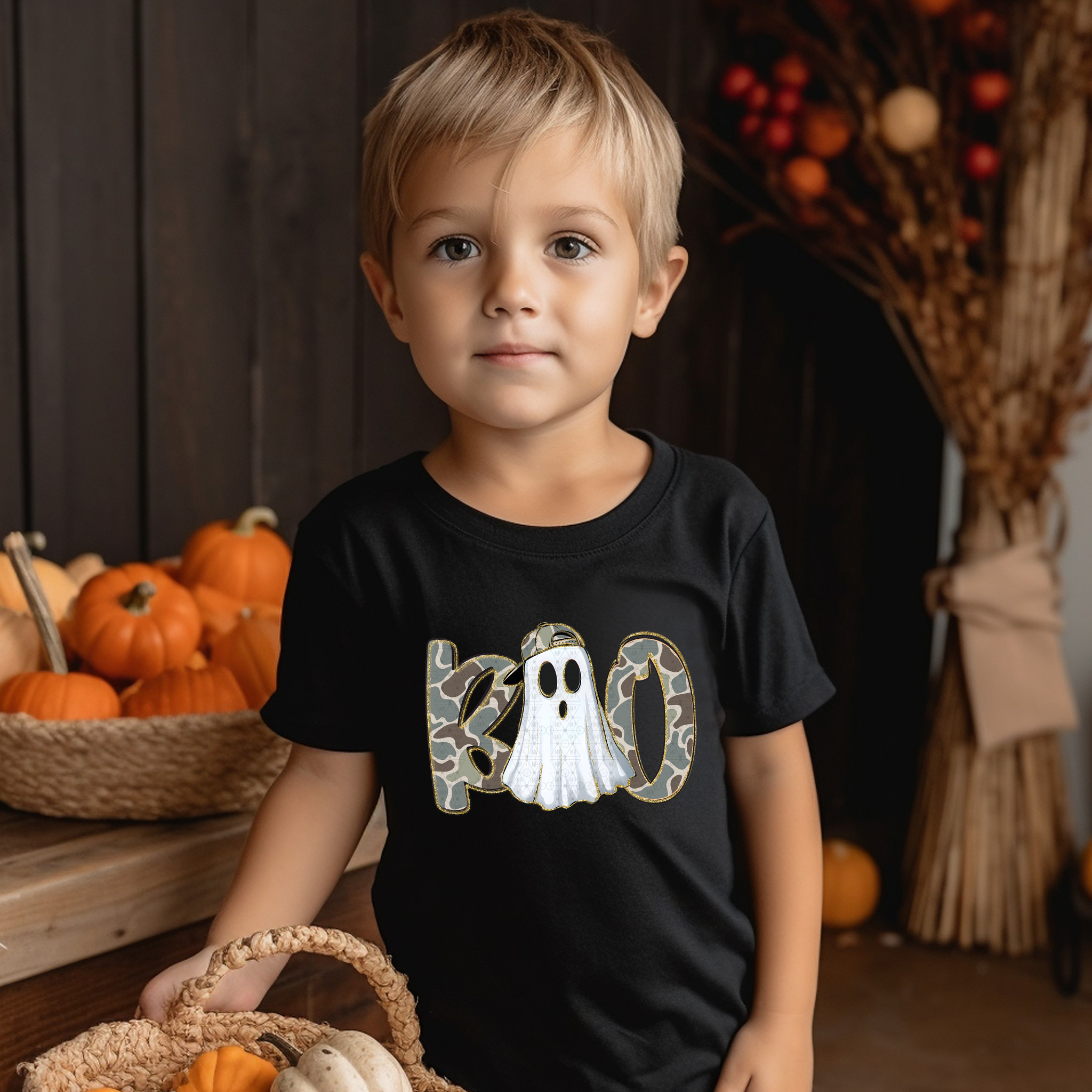 Boo Camo Boy Ghost