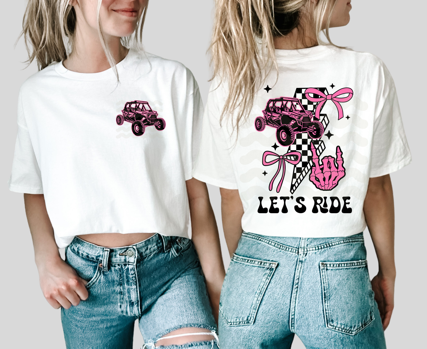 Pink Let's Ride
