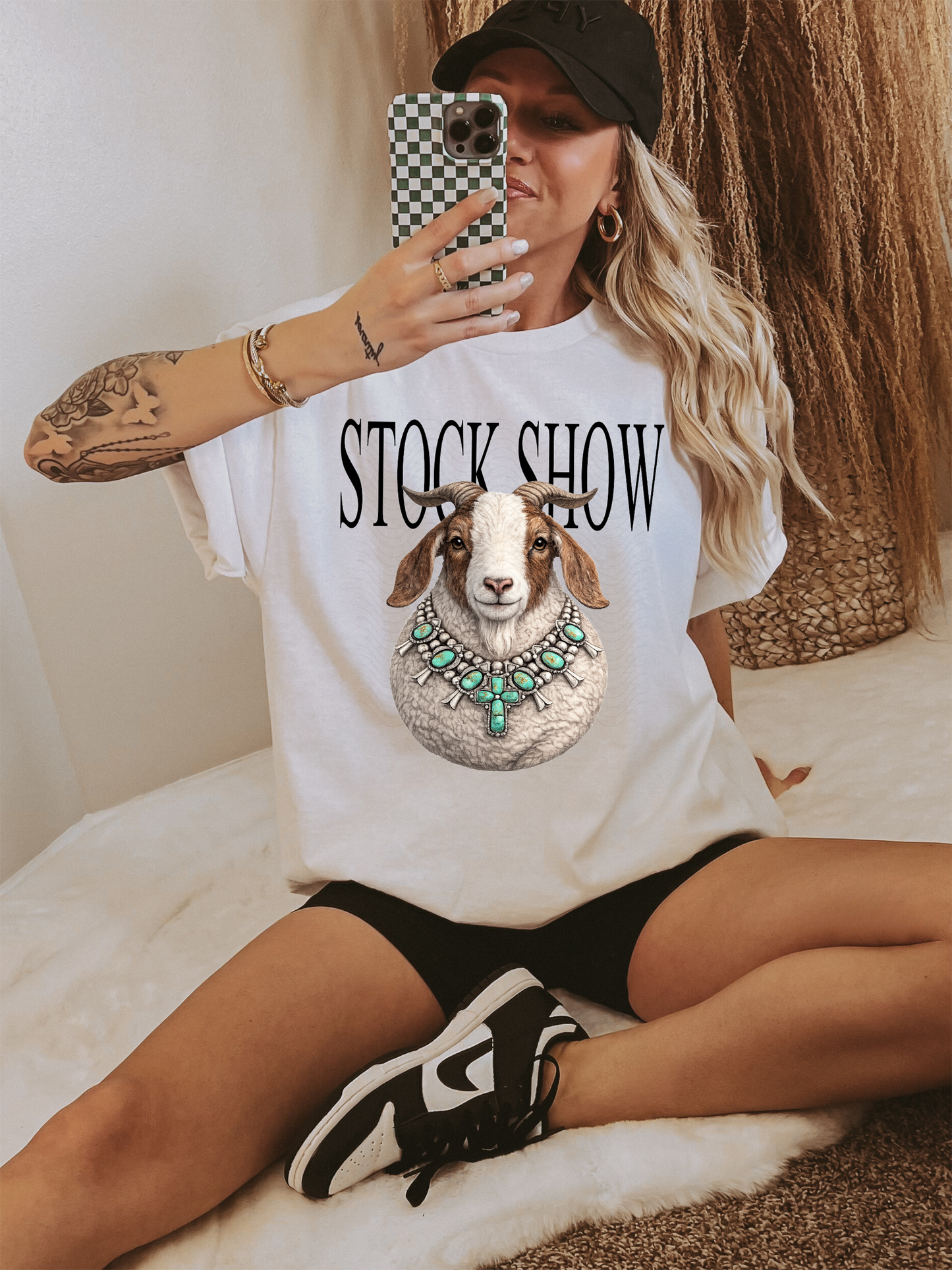 Stock Show Glam Goat