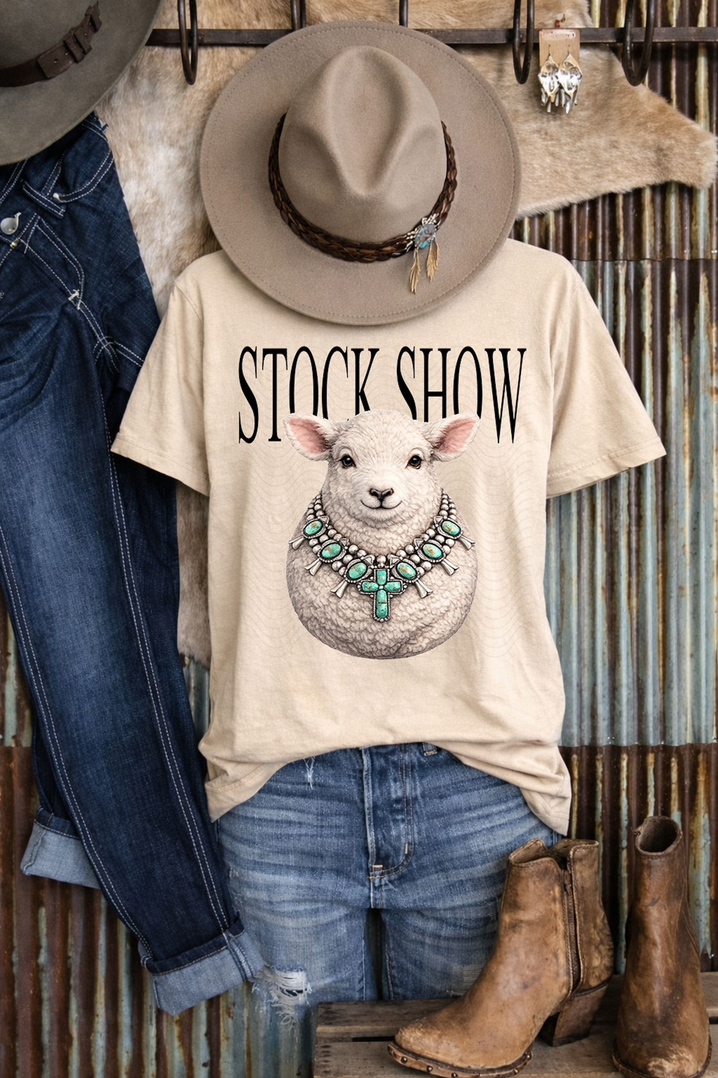 Stock Show Glam Sheep