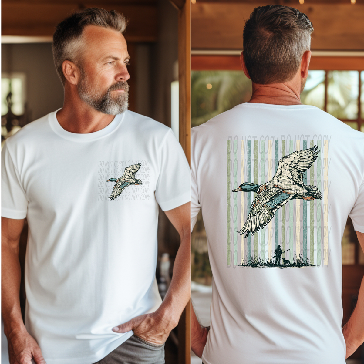 Duck Hunting with Stripes