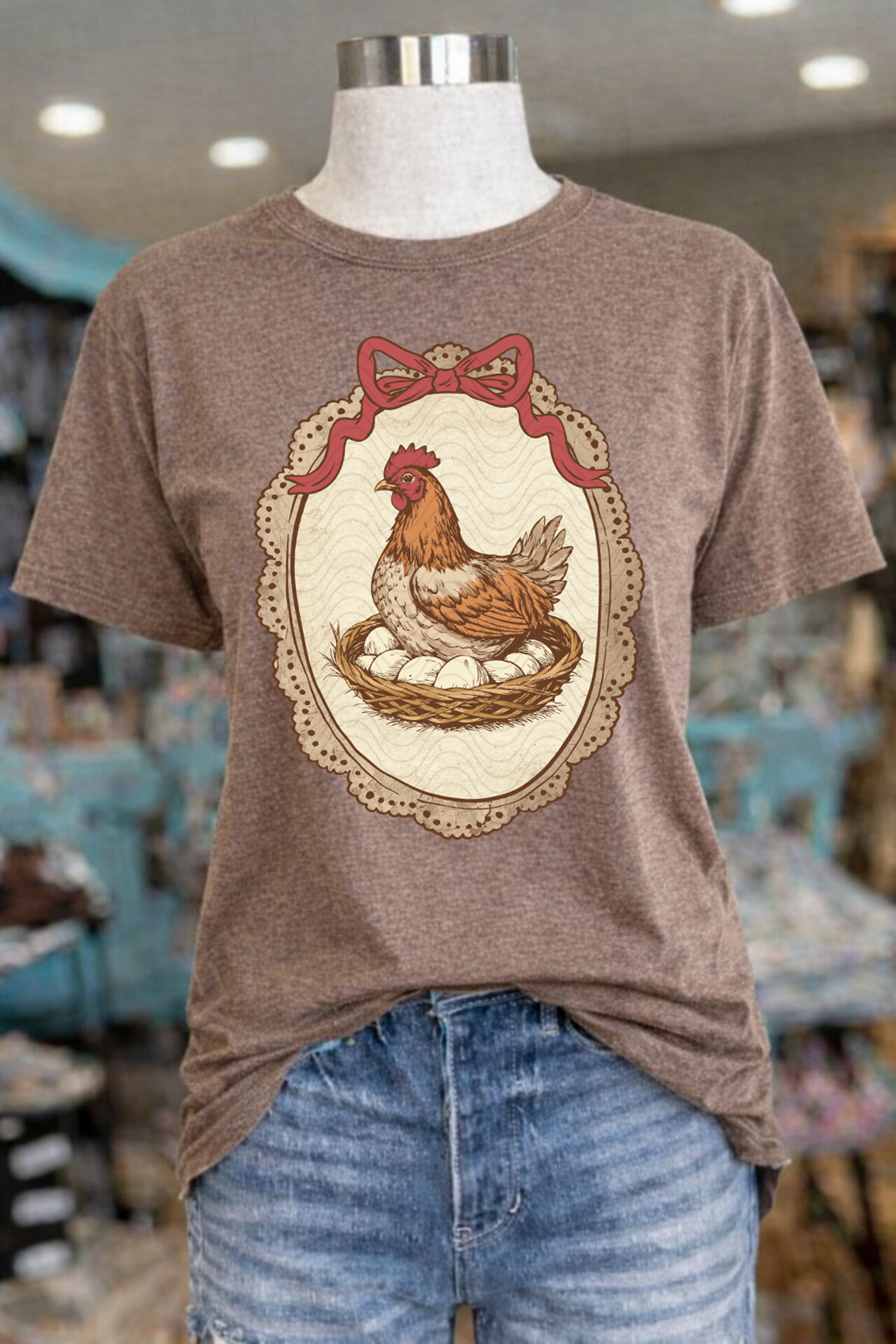 Vintage Nesting Hen