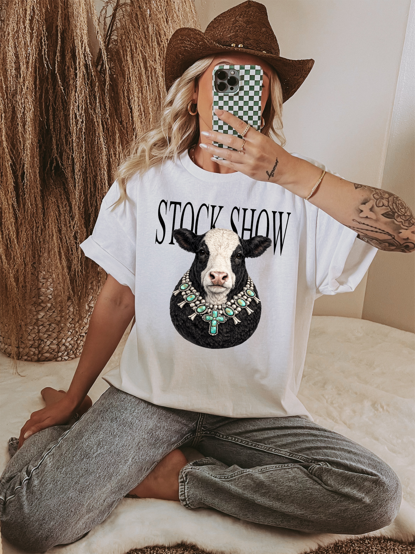 Stock Show Glam Cow