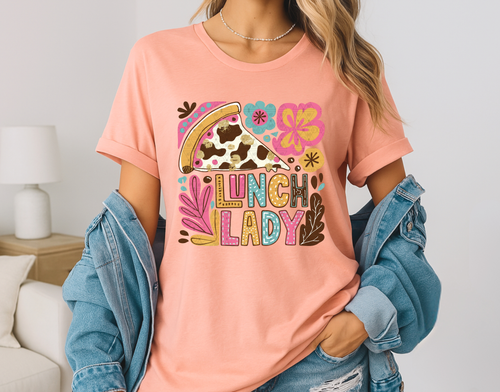 Load image 1 in gallery view. Boho Lunch Lady