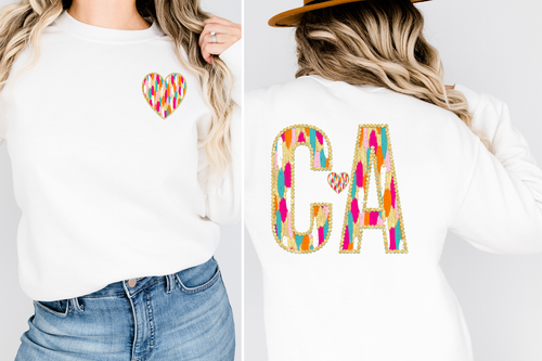 Load image 1 in gallery view. Bright Brushstroke California