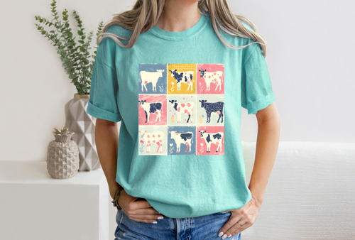 Load image 1 in gallery view. Spring Cows