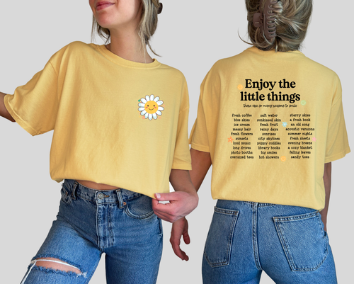 Load image 1 in gallery view. Enjoy The Little Things