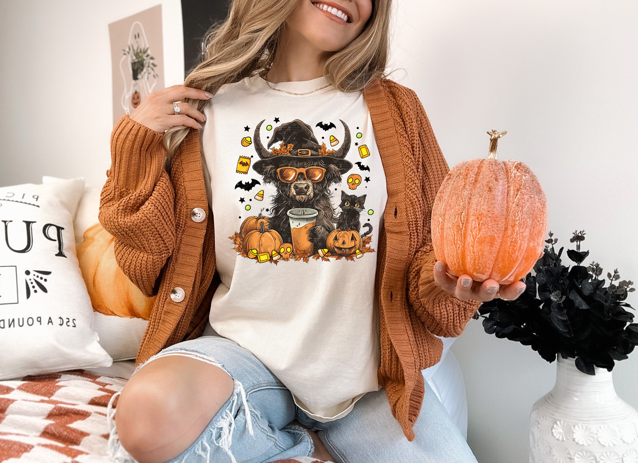 Spooky Highland with Coffee