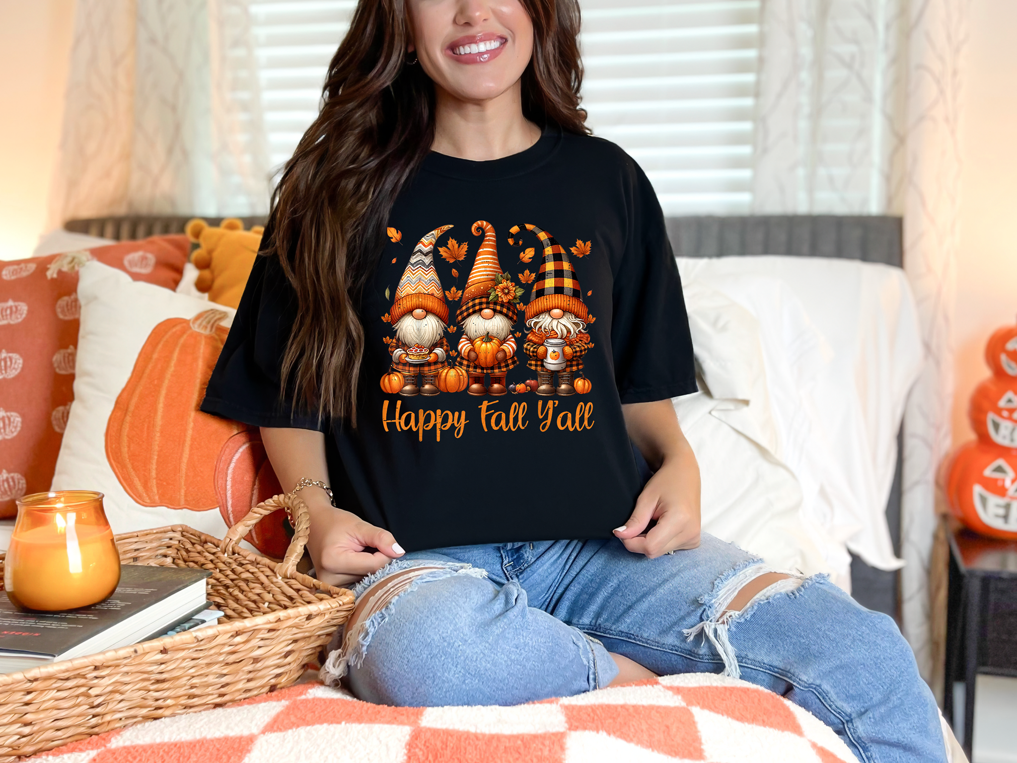 Happy Fall Y'all Gnomes