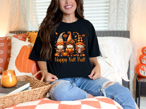 Load image 1 in gallery view. Happy Fall Y'all Gnomes