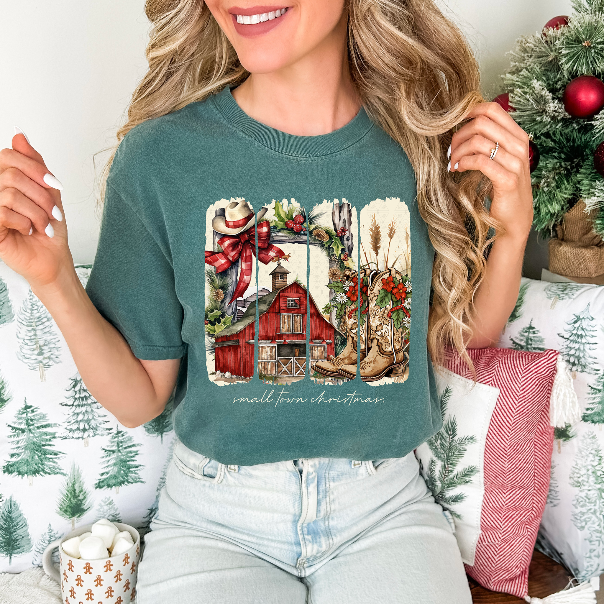Small Town Christmas Swatches