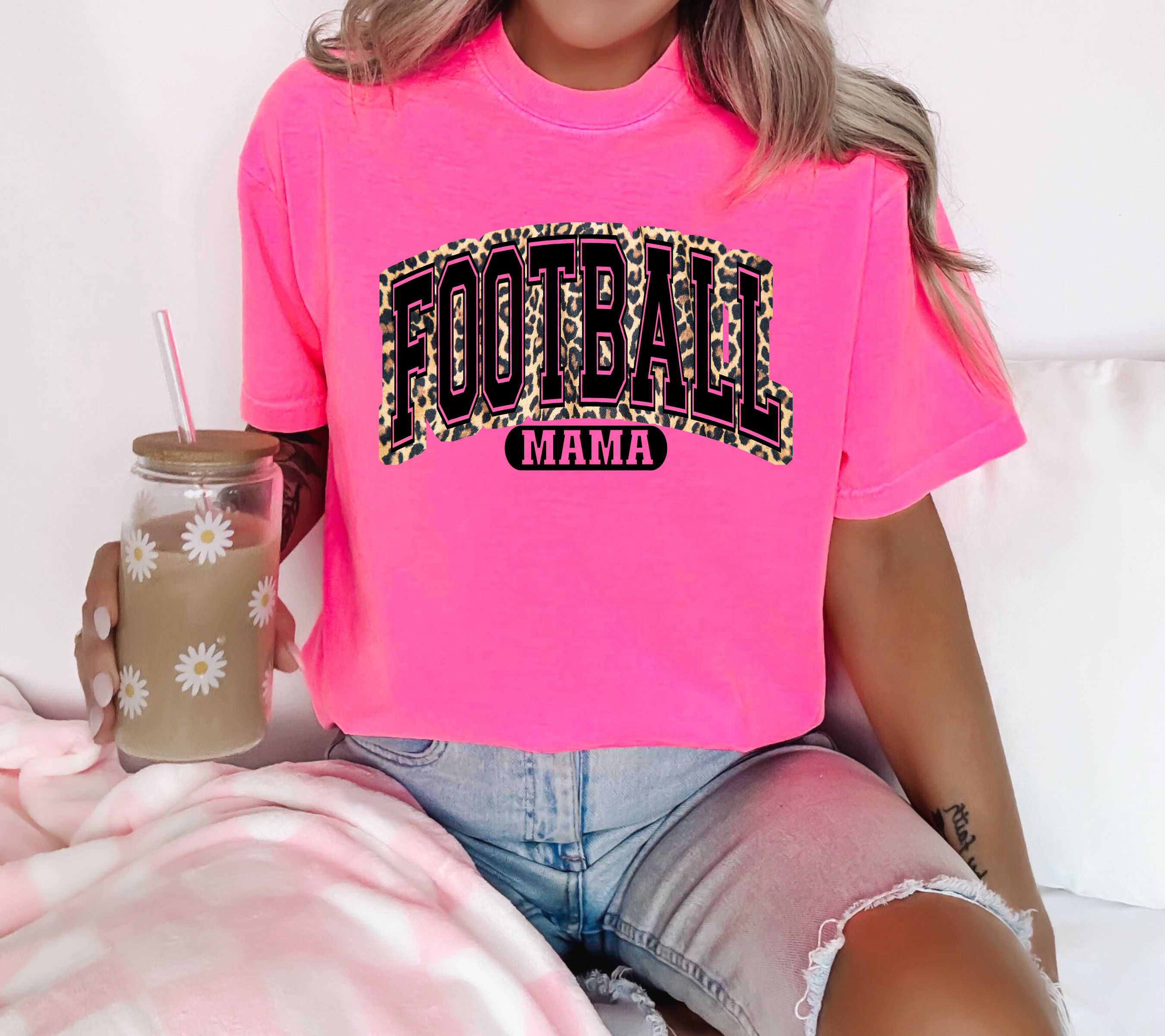 Cheetah Football Mama