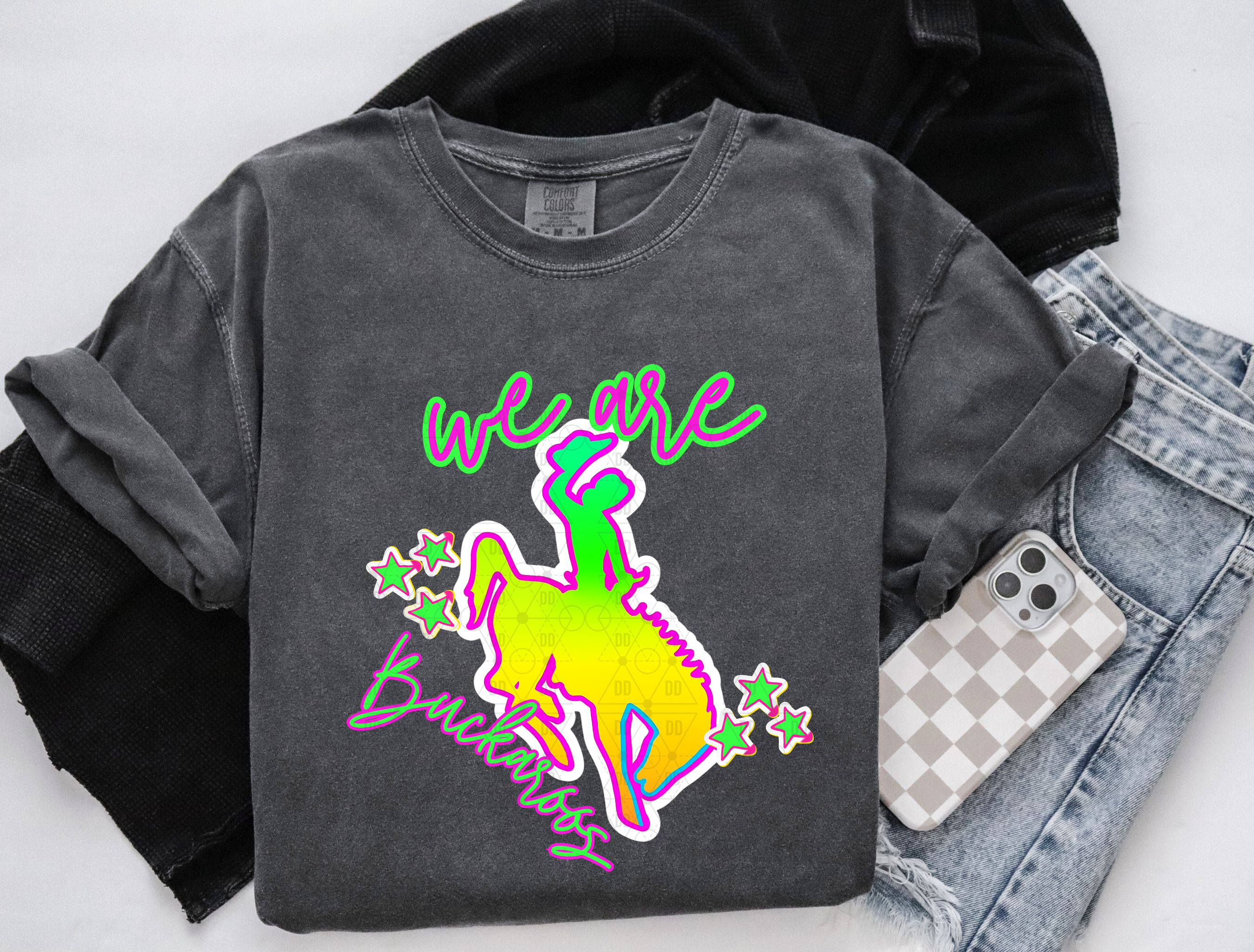 Neon We Are Buckaroos