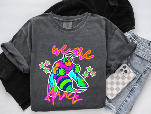 Load image 1 in gallery view. Neon We Are Hornets