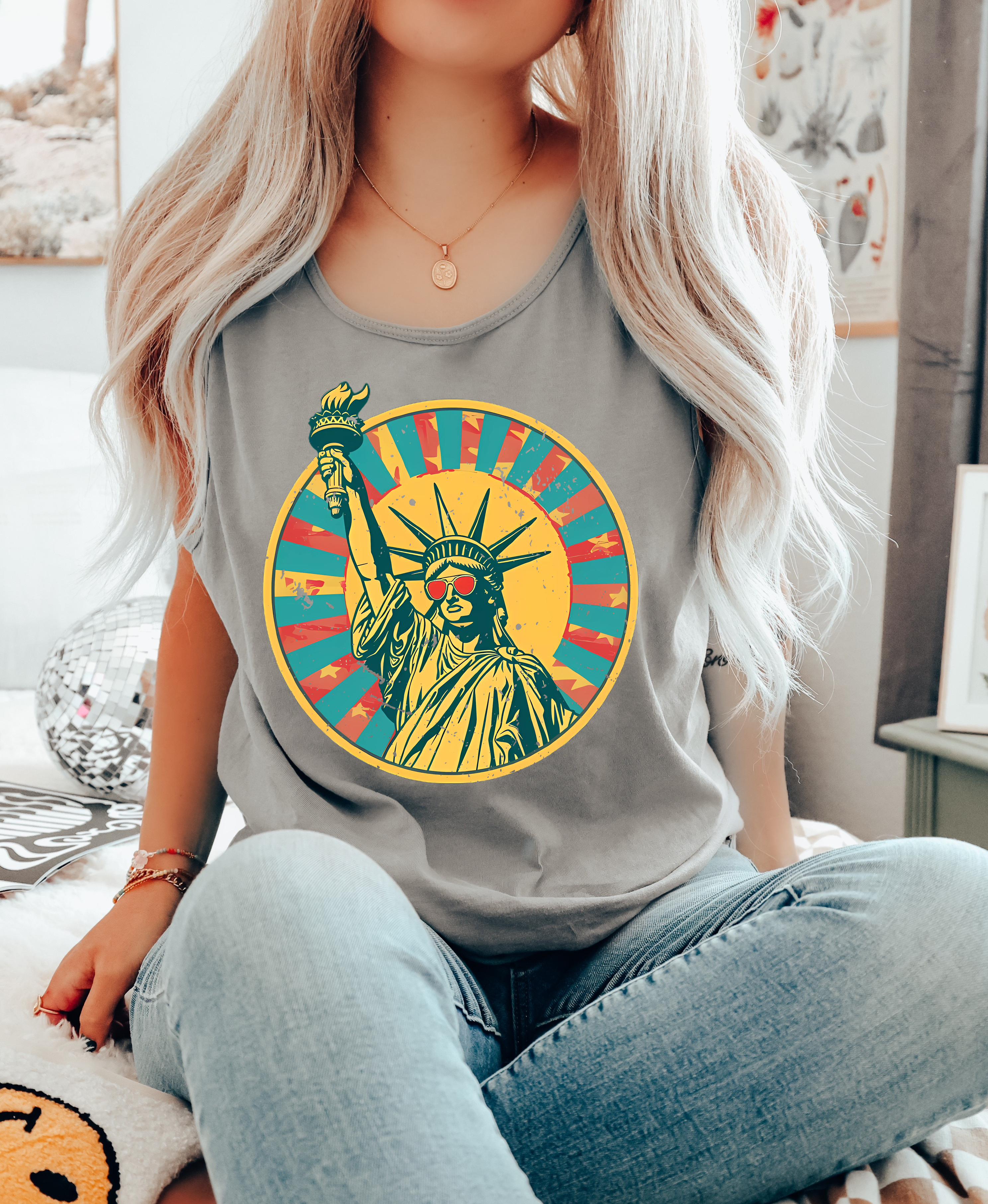 Vintage Statue Of Liberty