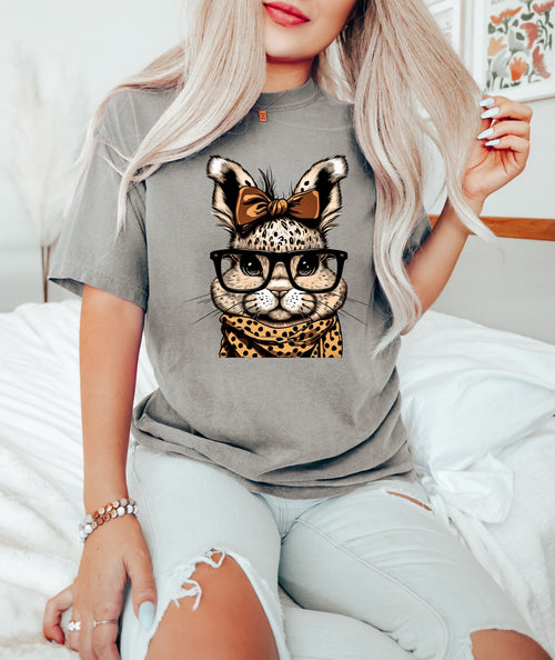 Load image 1 in gallery view. Leopard Snuggle Bunny