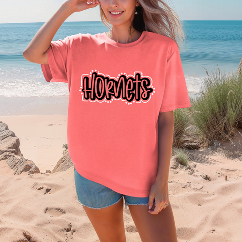 Load image 1 in gallery view. Hornets Doodle